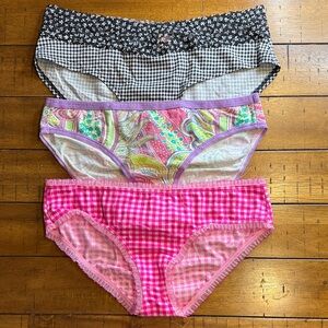 Victoria's Secret Sexy Used Panties Large Set of 3
